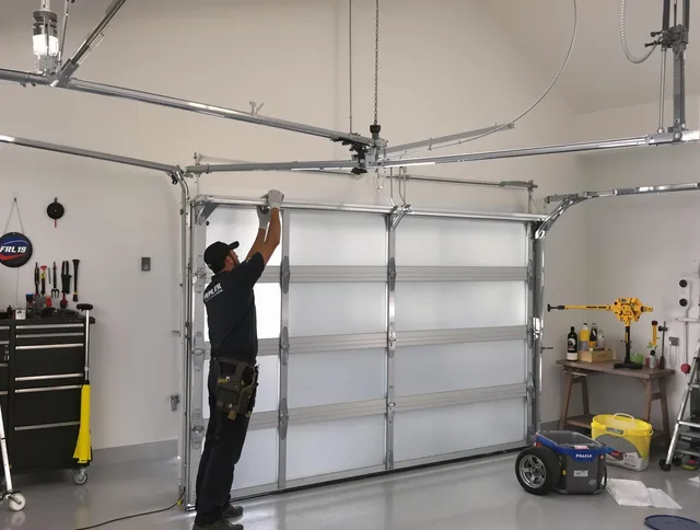 La Mirada Garage Door Repair certified team performing precision garage door installation in La Mirada
