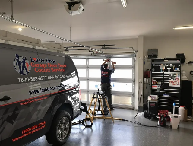 La Mirada Garage Door Repair team performing same-day garage door repair in La Mirada
